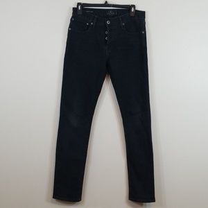 Lucky Brand Black 1 Authentic Skinny Jeans